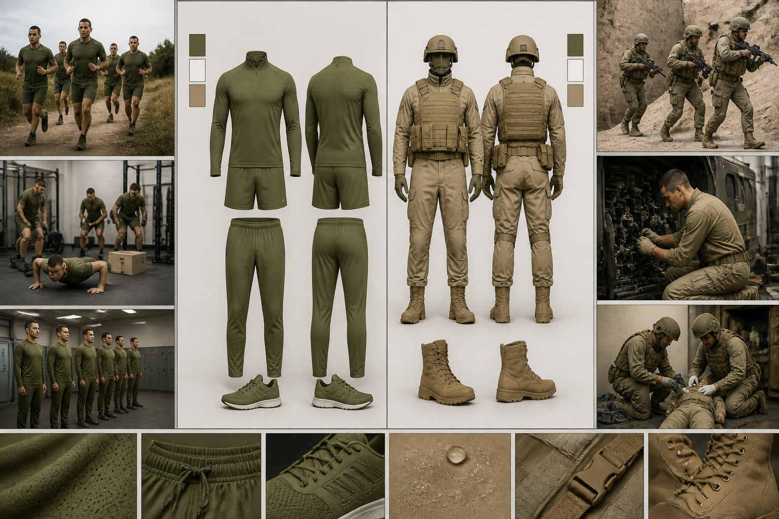 PT and protective dress comparison